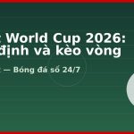 Tứ kết World Cup 2026: Nhận định và kèo vòng knock-out